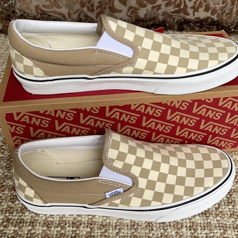 Vans Classic Slip-On Checkerboard Incens/Trwht Men - Picture 5 of 16